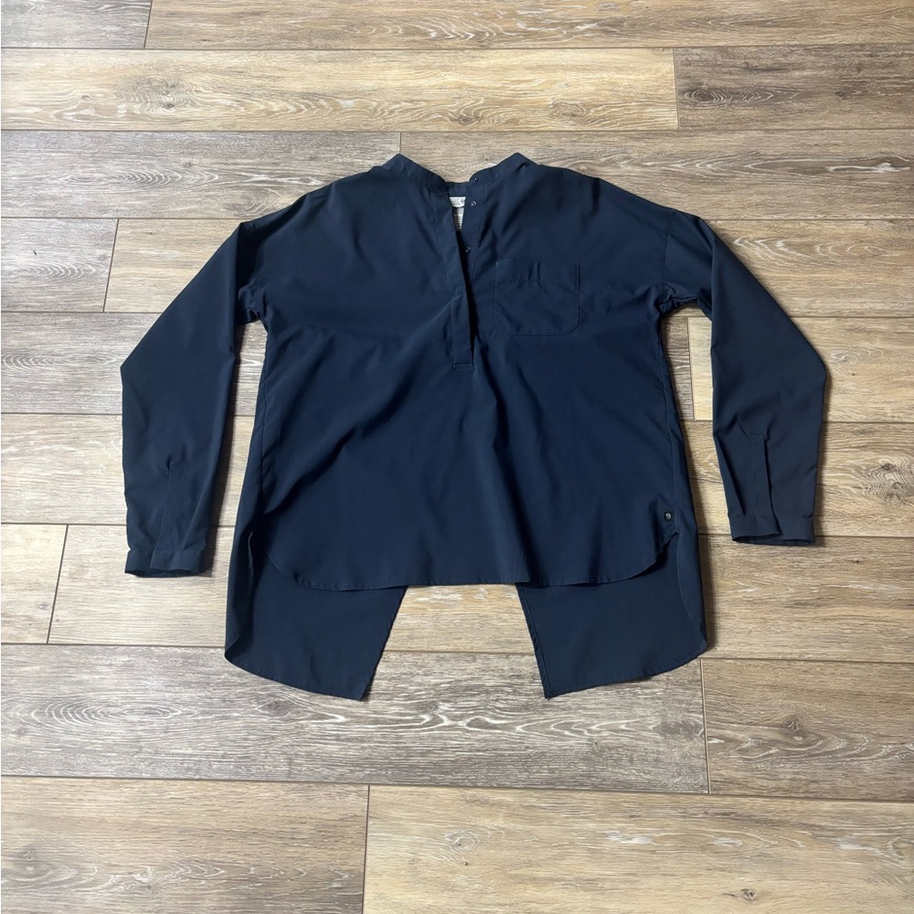 Mountain Hardwear Canyon Pro Popover Shirt Sz M Hike Outdoor Gorpcore UPF 50